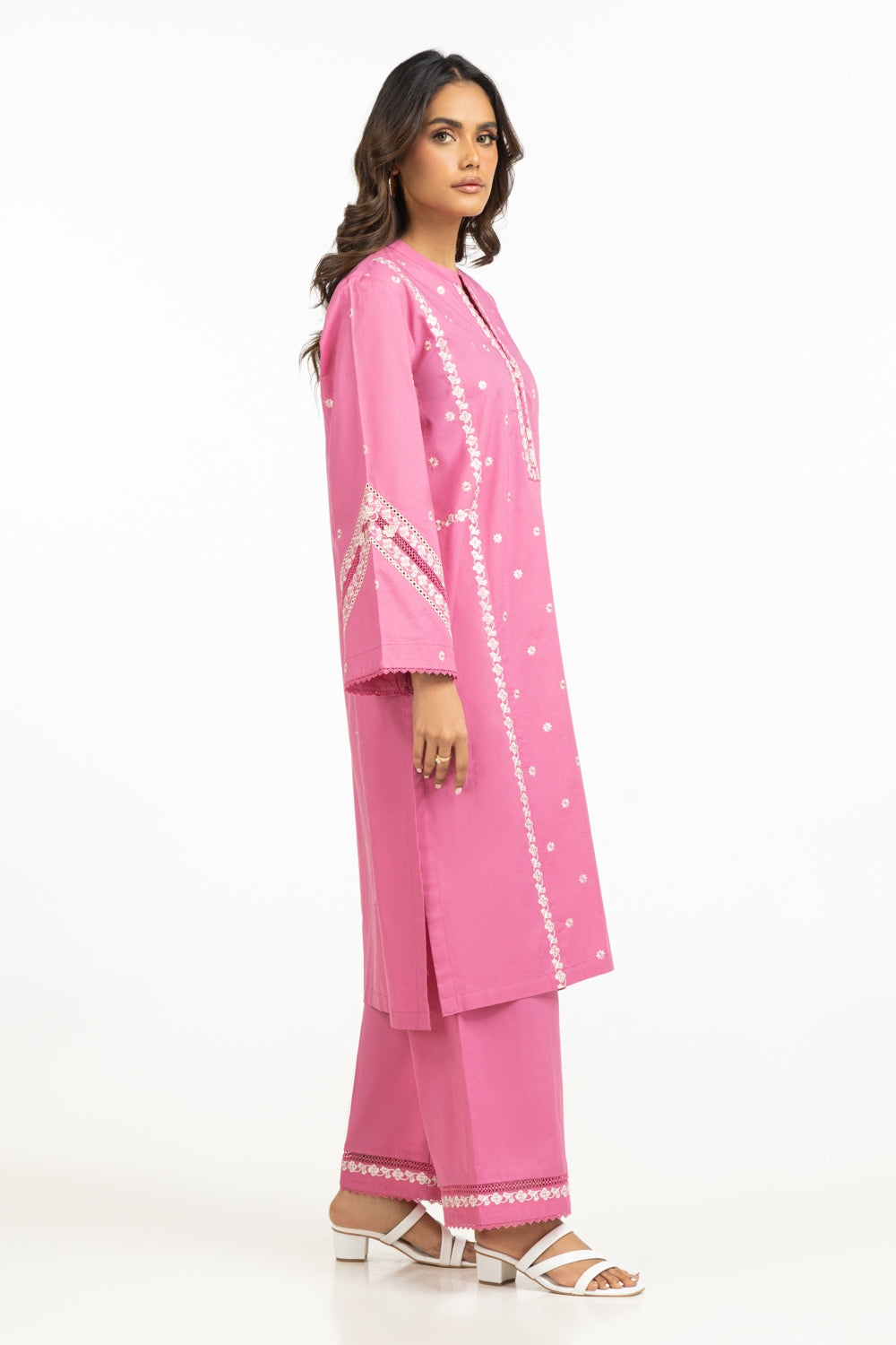Cambric Embroidered Shirt And Trouser IPST-44598