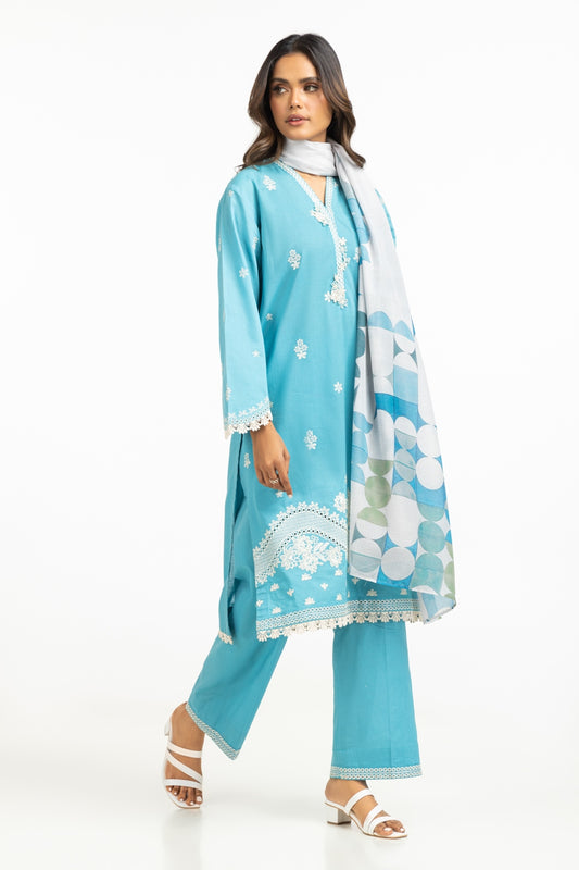 Cambric Embroidered Shirt And Trouser IPST-44601