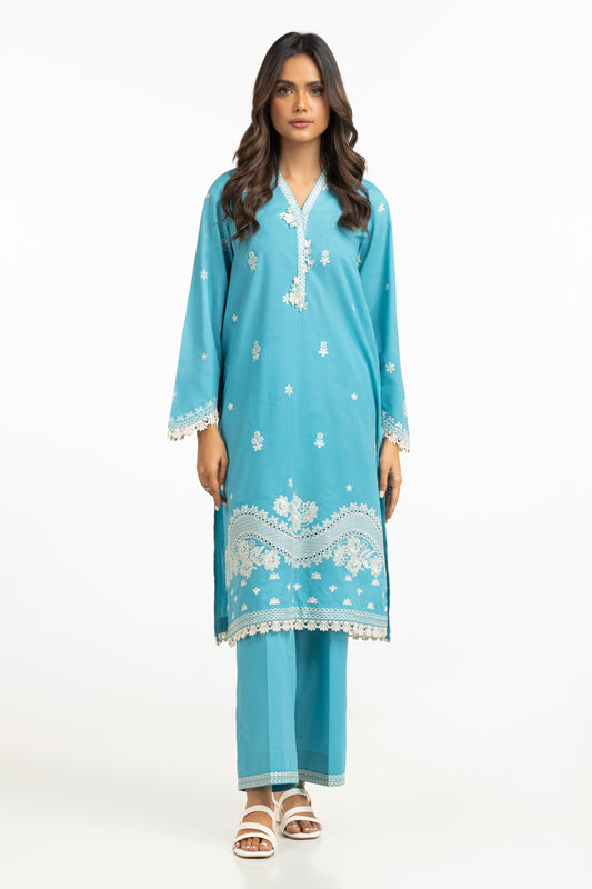 Cambric Embroidered Shirt And Trouser IPST-44601