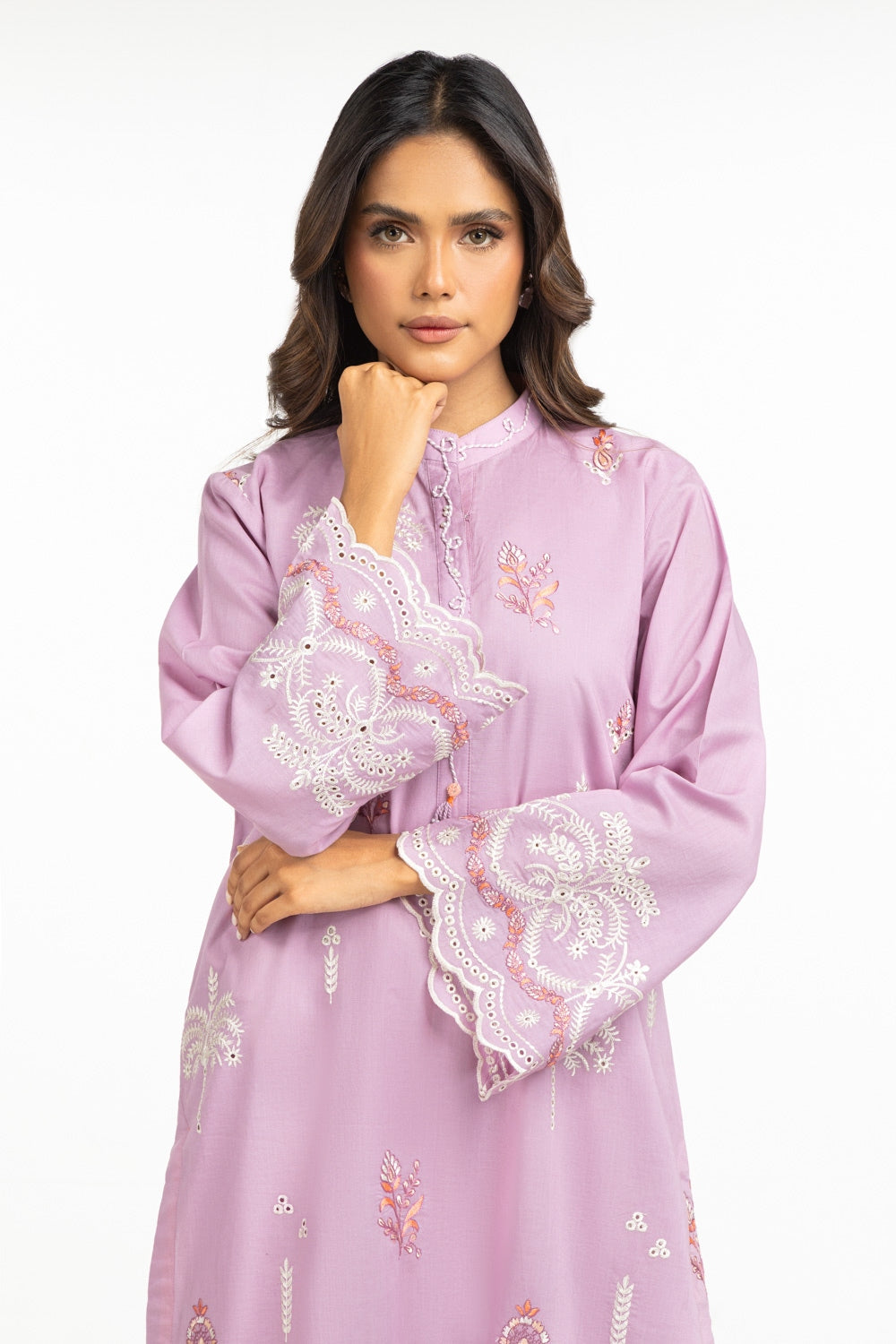 Cambric Embroidered Shirt And Trouser IPST-44602