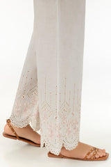 Cambric Embroidered Trouser  IPT-44431