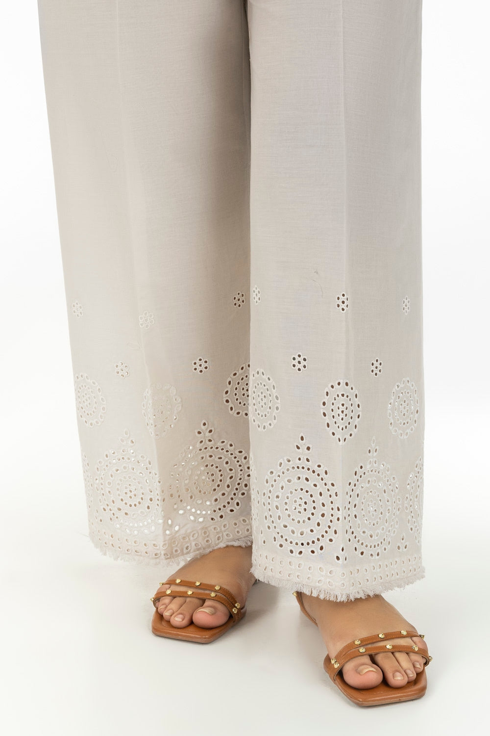 Cambric Embroidered Trouser  IPT-44432