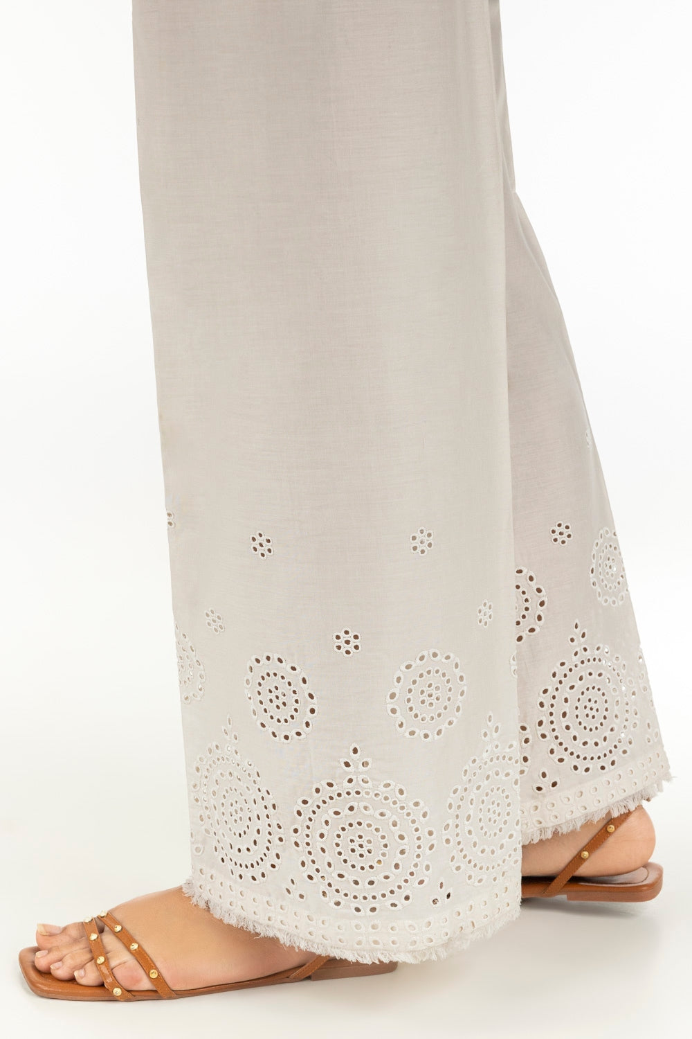 Cambric Embroidered Trouser  IPT-44432