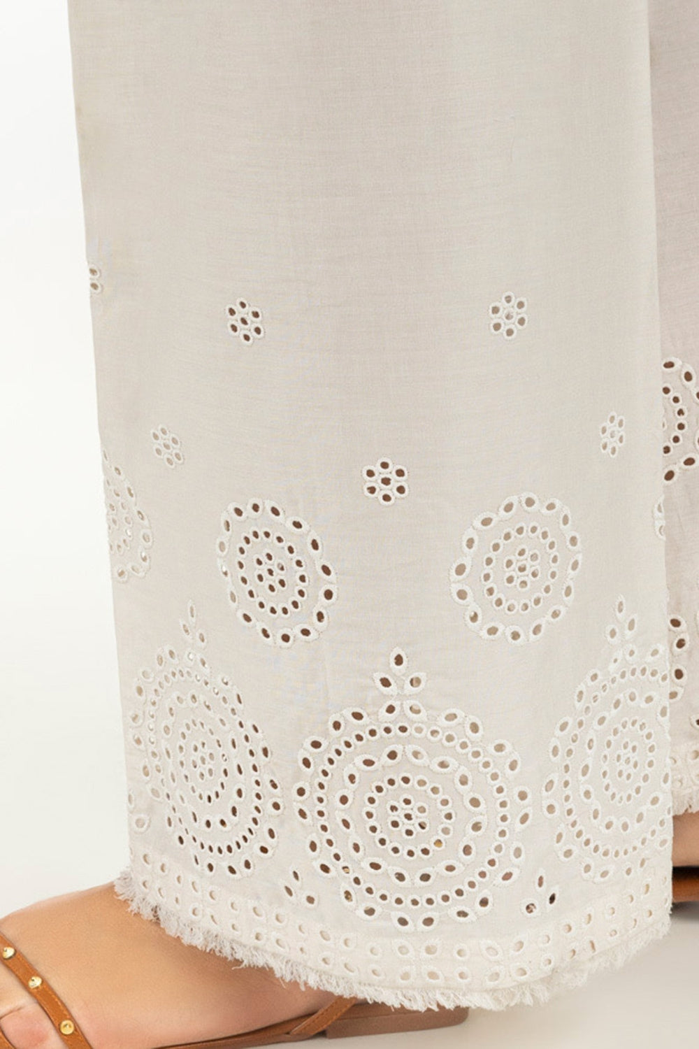 Cambric Embroidered Trouser  IPT-44432