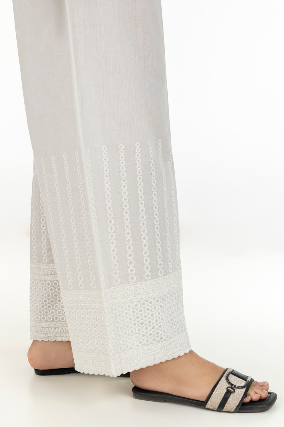 Cambric Embroidered Trouser  IPT-44441