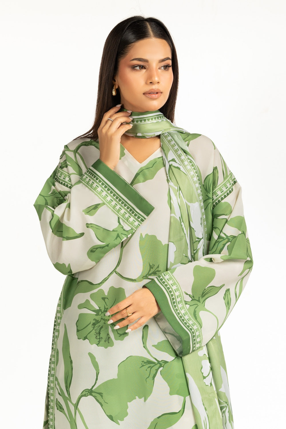 Cambric Printed Co-Ord Set IPST-44805