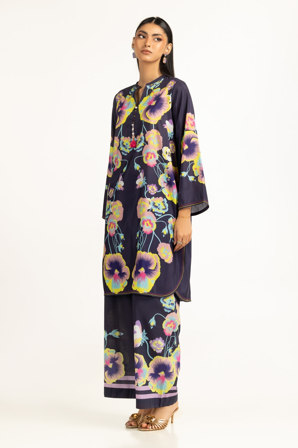 Cambric Printed Co-Ord Set IPST-44818