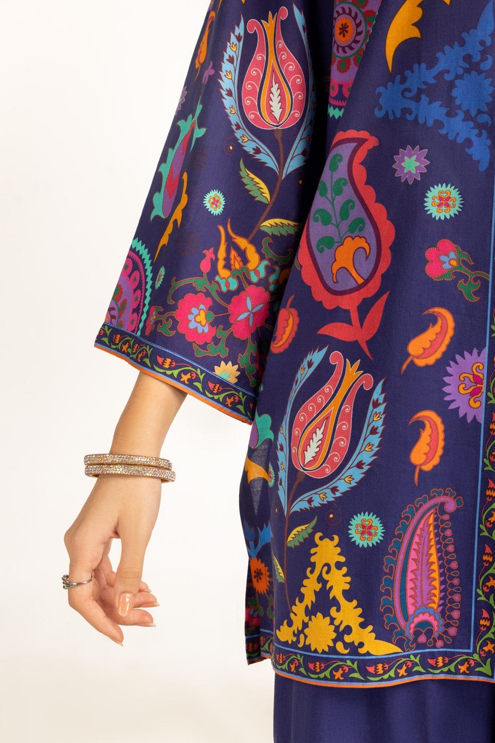 Cambric Printed Co-Ord Set IPST-44820