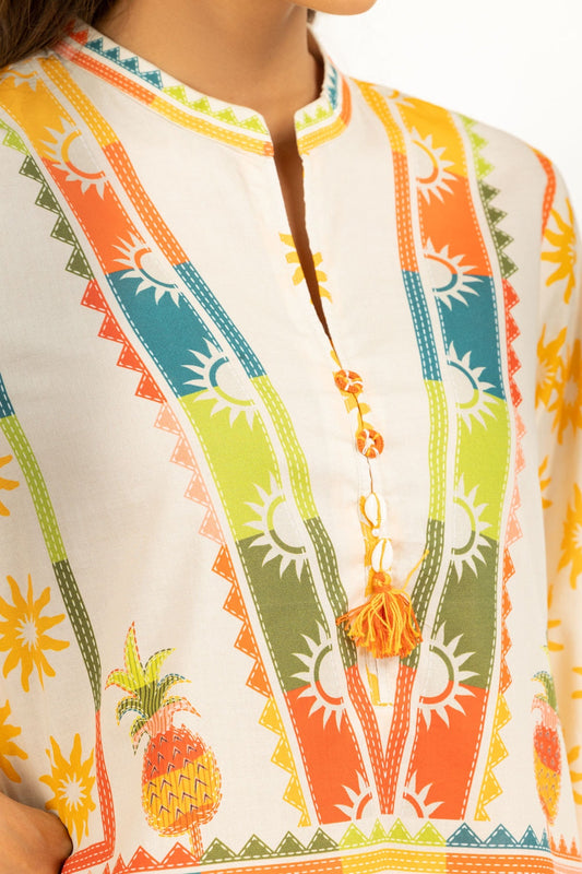 Cambric Printed Co-Ord Set IPST-44836