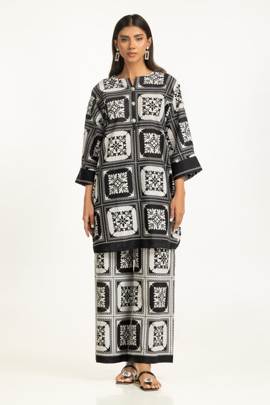 Cambric Printed Co-Ord Set IPST-44838