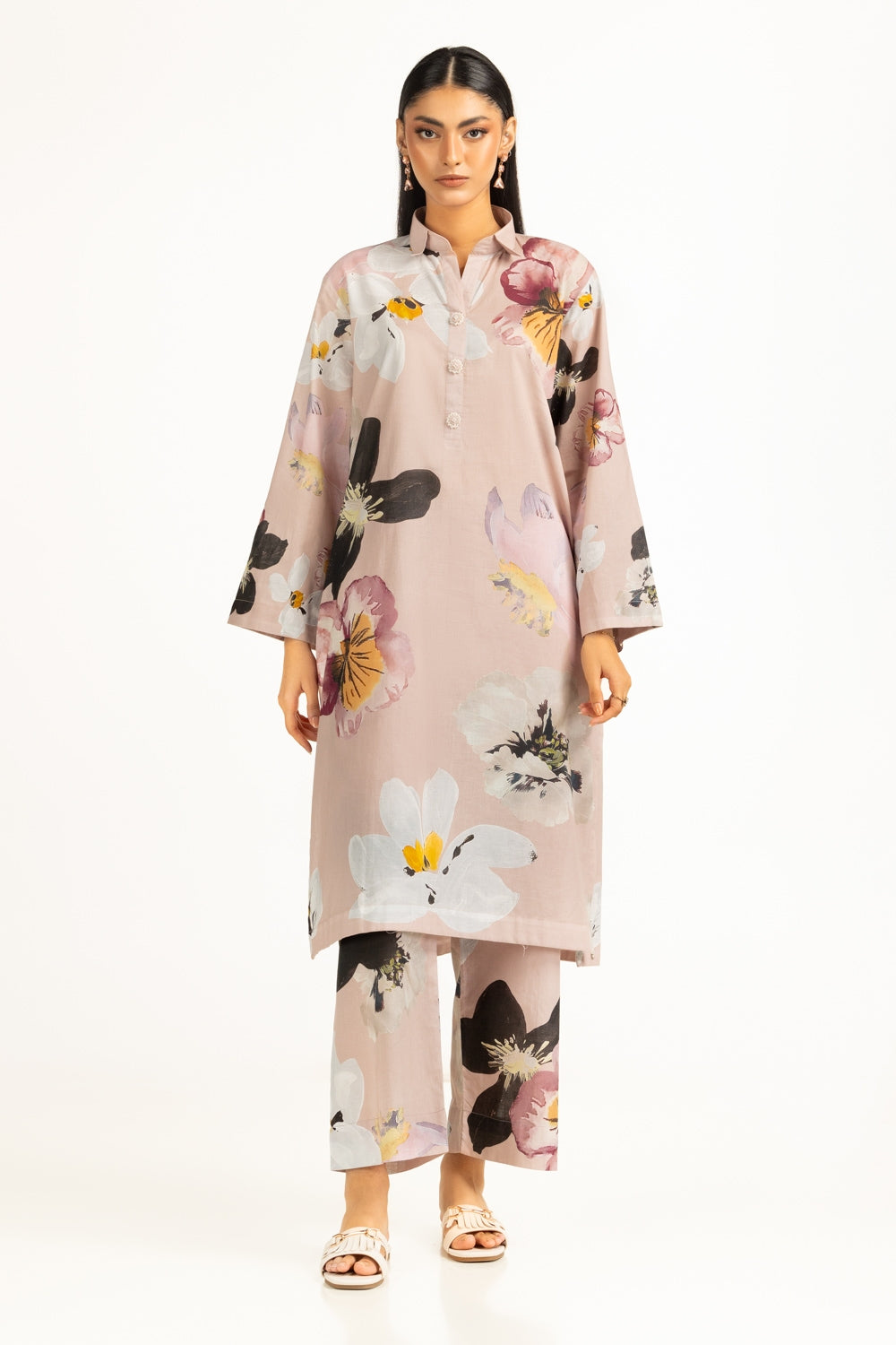 Cambric Printed Co-Ord Set IPST-44957