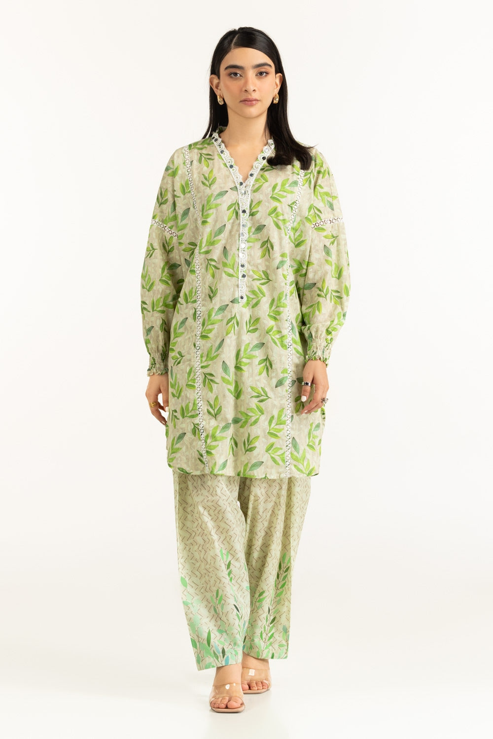 Cambric Printed Co-Ord Set IPST-44974