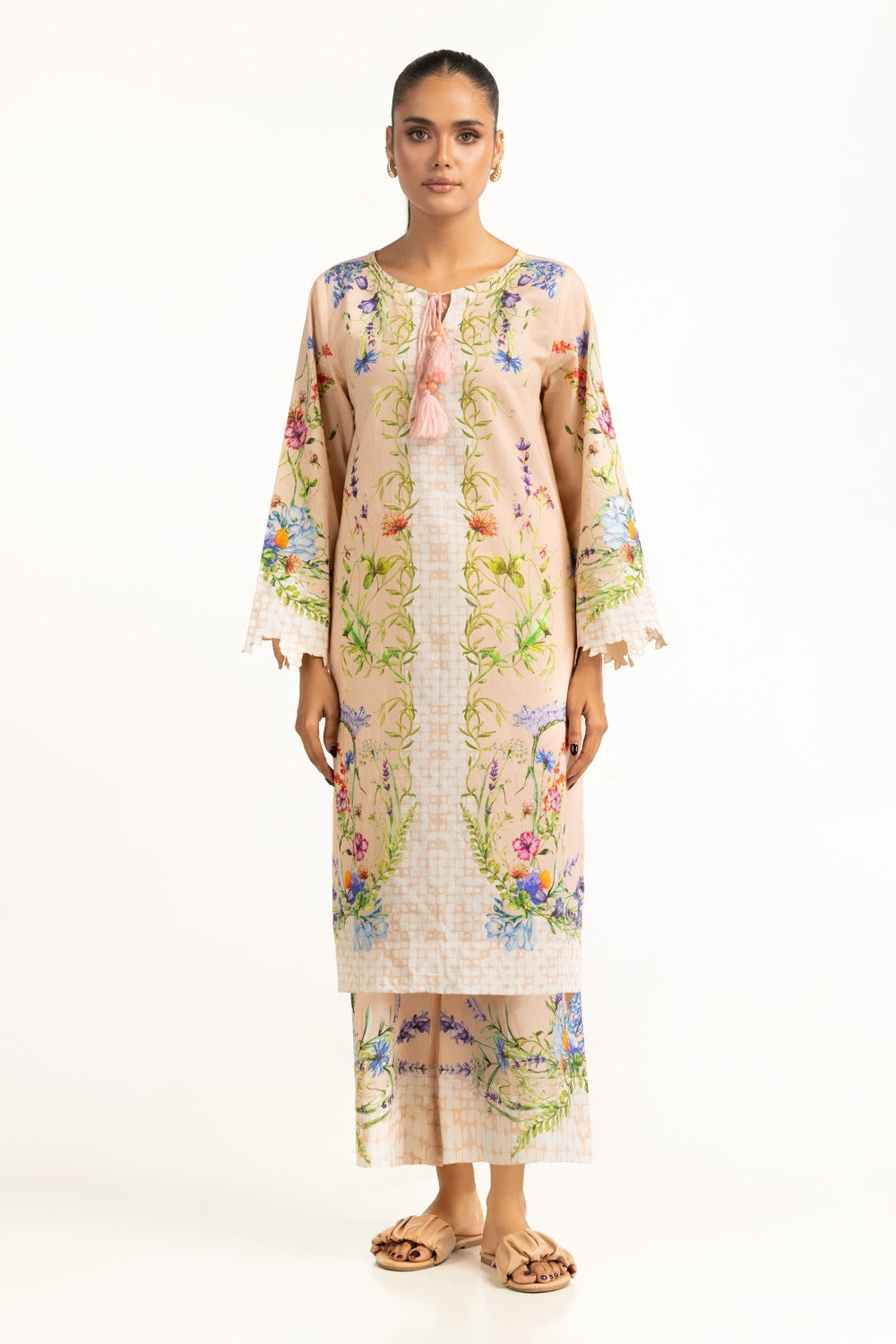 Cambric Printed Co-Ord Set