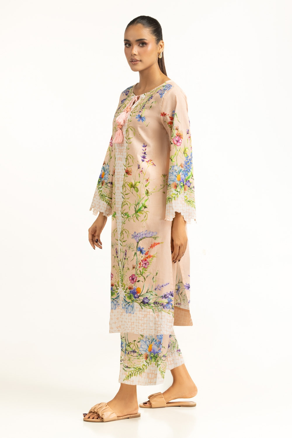 Cambric Printed Co-Ord Set IPST-44975