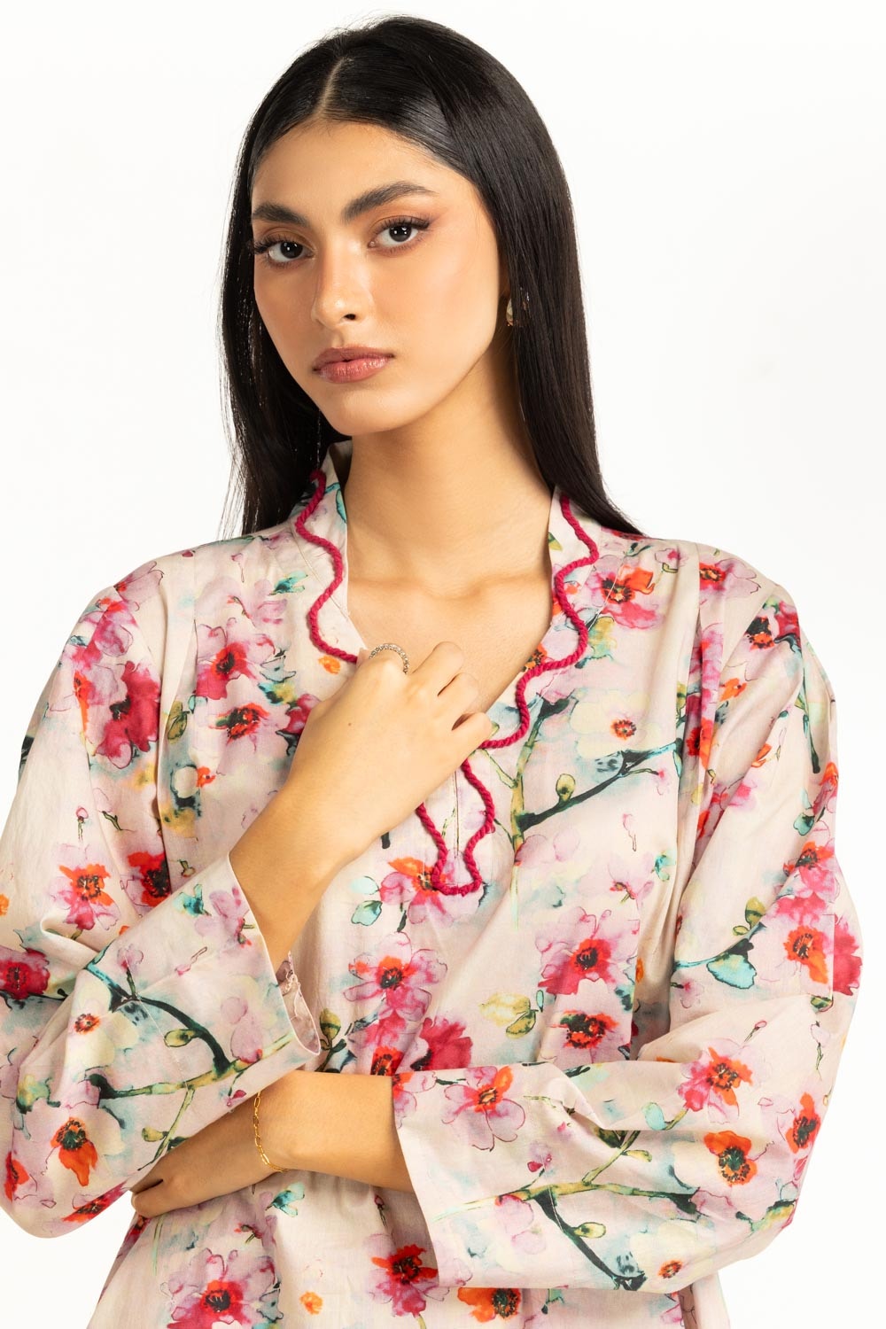 Cambric Printed Co-Ord Set IPST-44977
