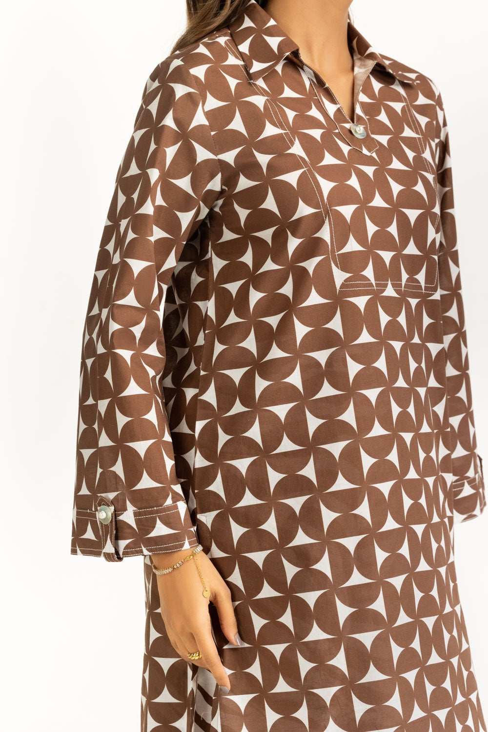 Cambric Printed Co-Ord Set IPST-44985