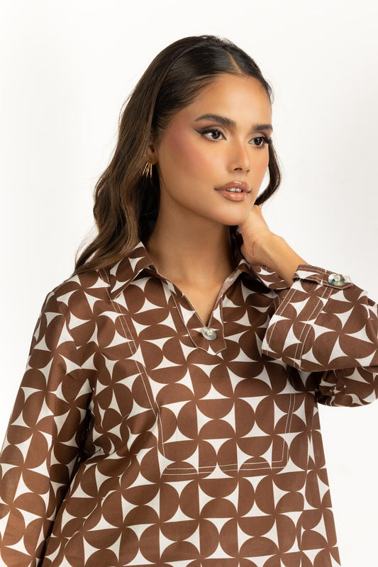 Cambric Printed Co-Ord Set IPST-44985