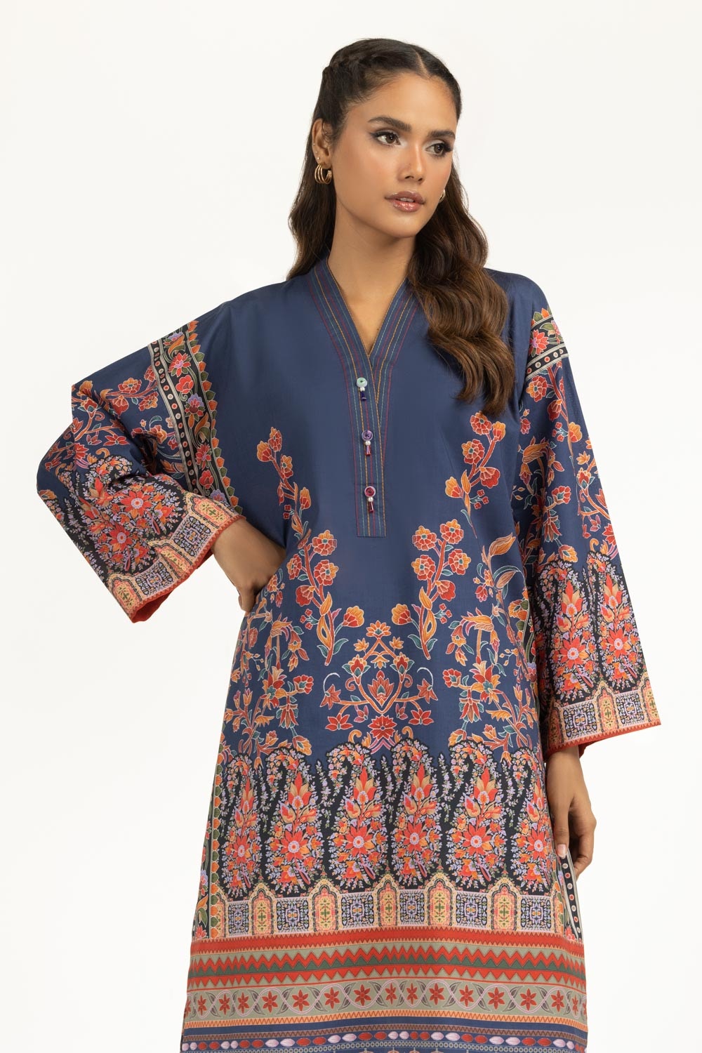 Cambric Printed Co-Ord Set IPST-44992