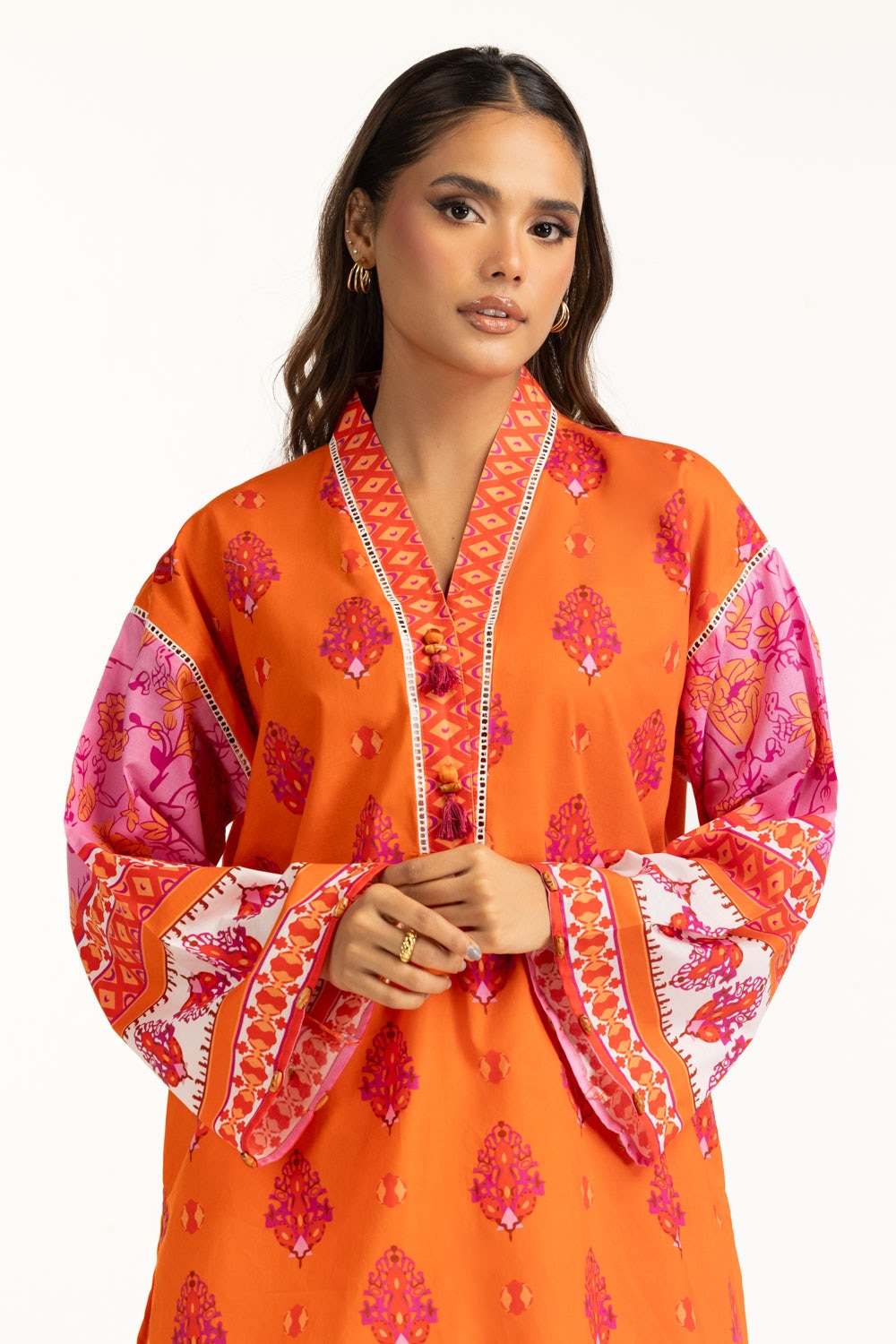 Cambric Printed Co-Ord Set IPST-44993
