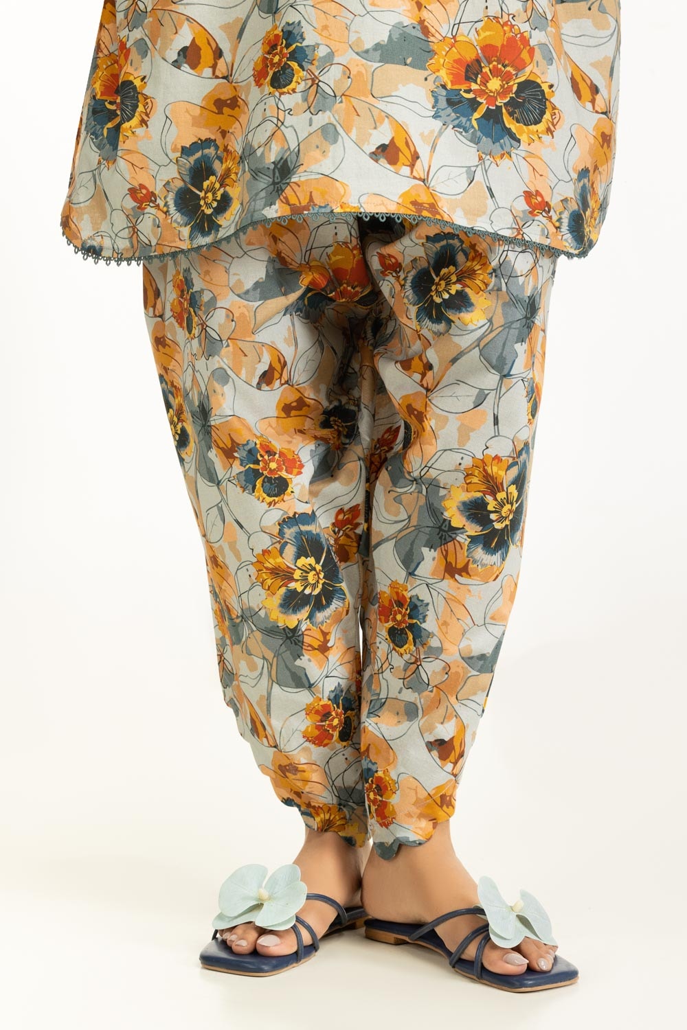 Cambric Printed Co-Ord Set IPST-55002