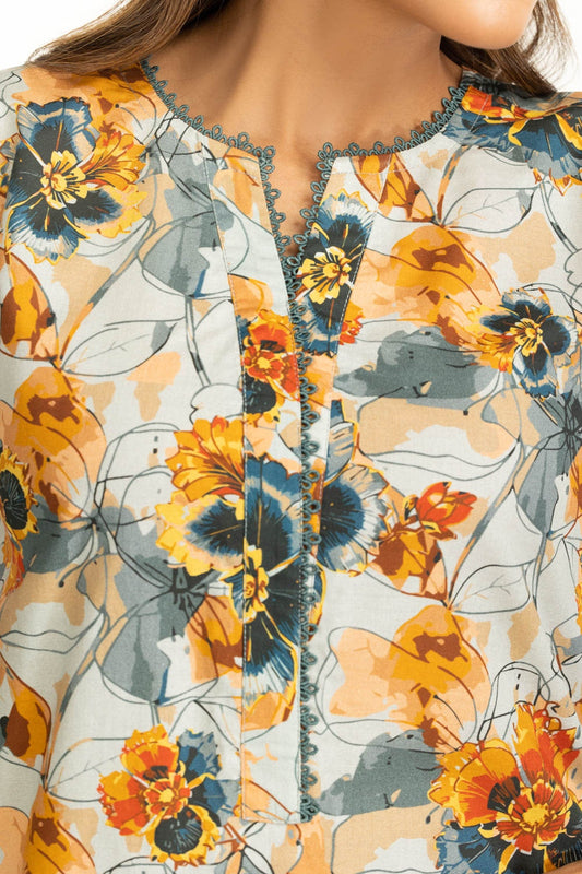 Cambric Printed Co-Ord Set IPST-55002