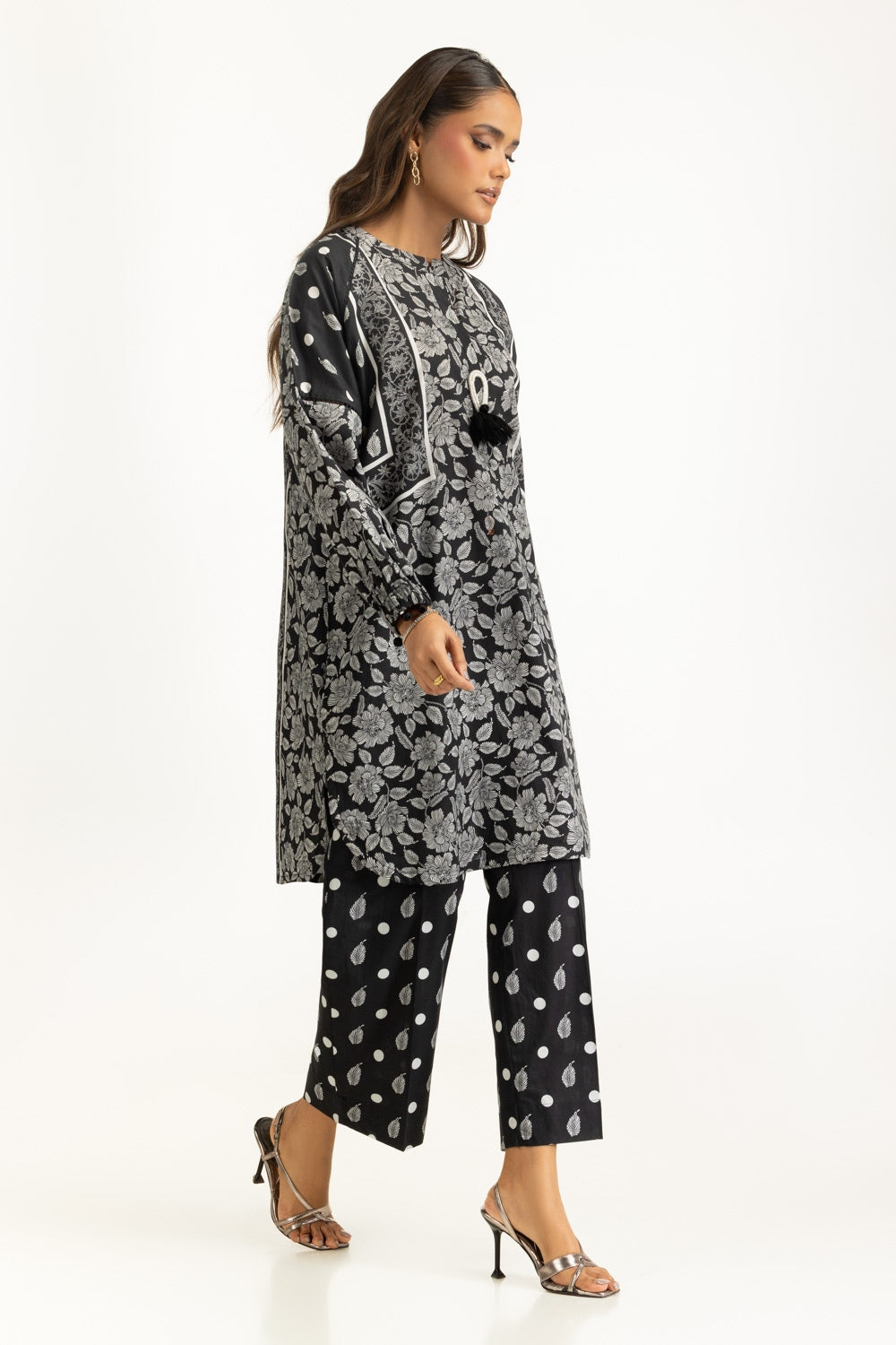 Cambric Printed Co-Ord Set IPST-55083