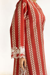 Cambric Printed Co-Ord Set With Embroidered IPST-44826