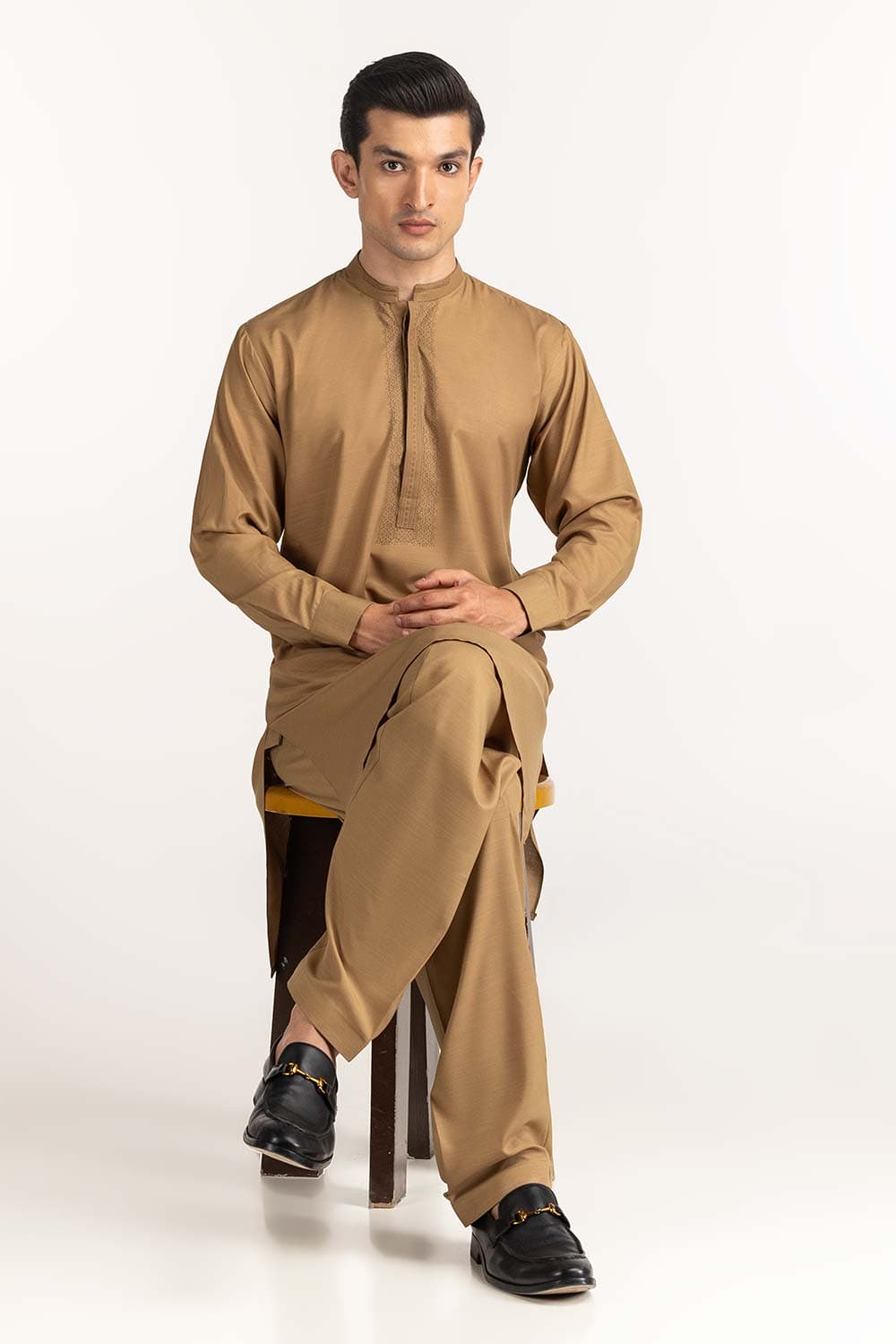 Camel Styling Suit