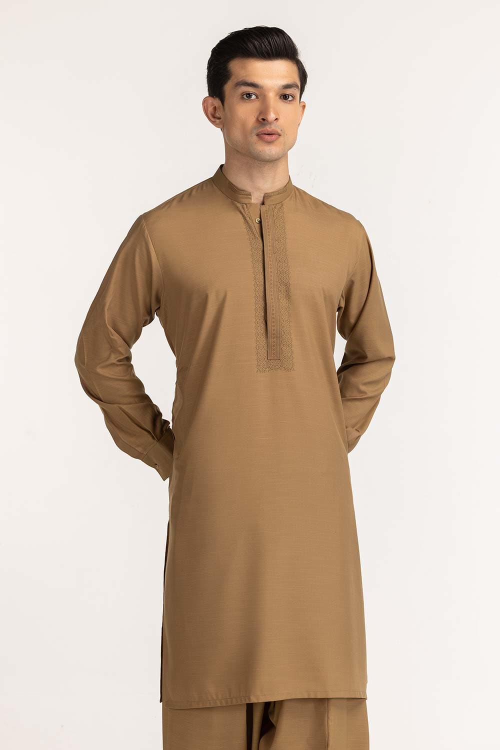 Camel Styling Suit