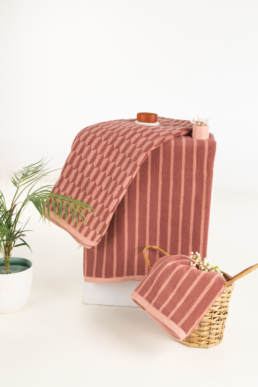 Canyon Jacquard Yarn Dyed Towel