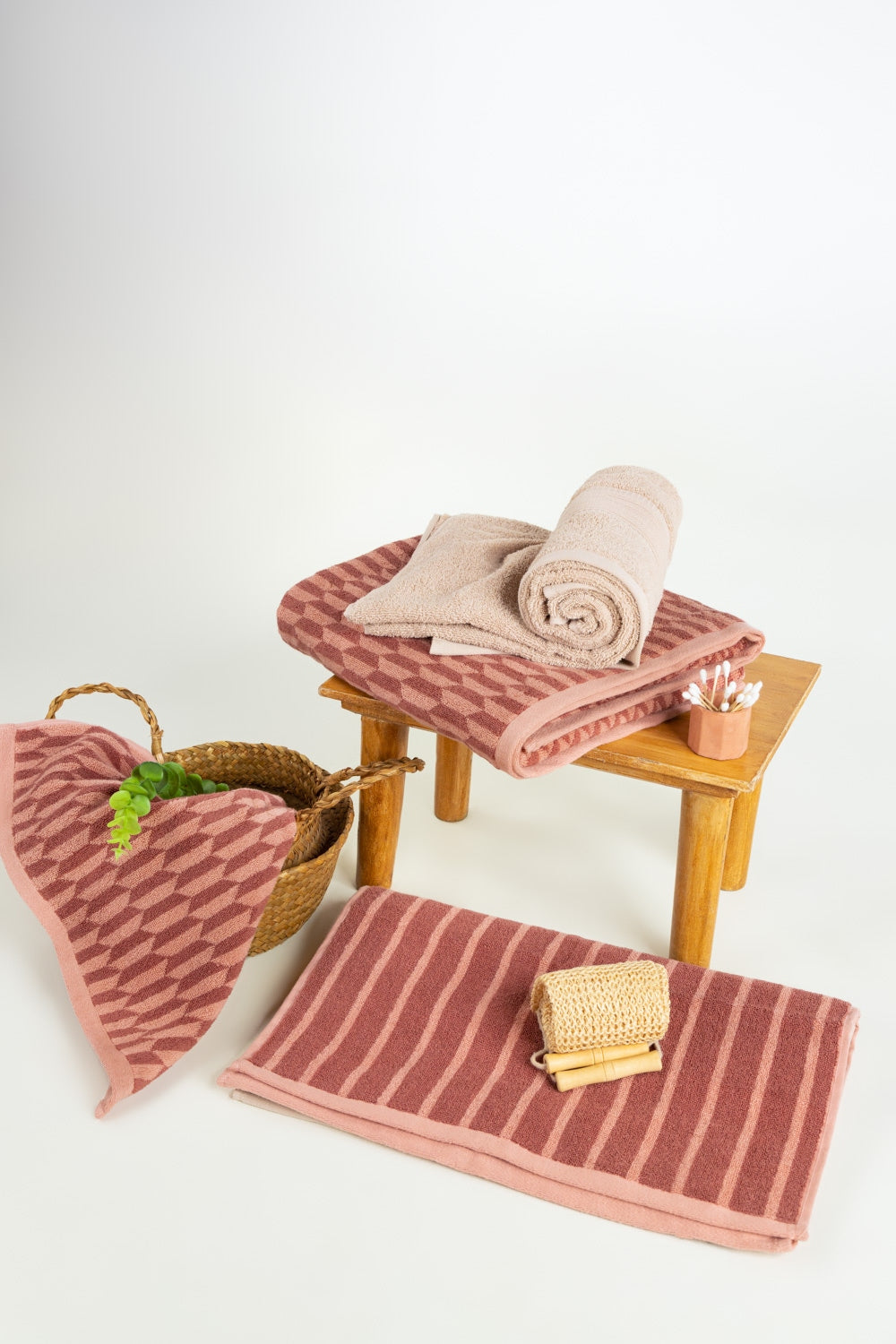 Canyon Stripe Yarn Dyed Towel