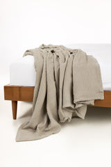 Cashmere Waffle Throw