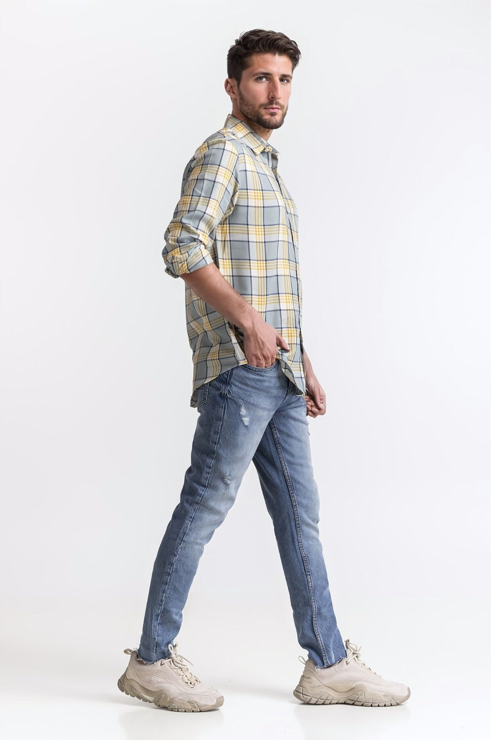 Casual Check Shirt MN-CS-SS24-032