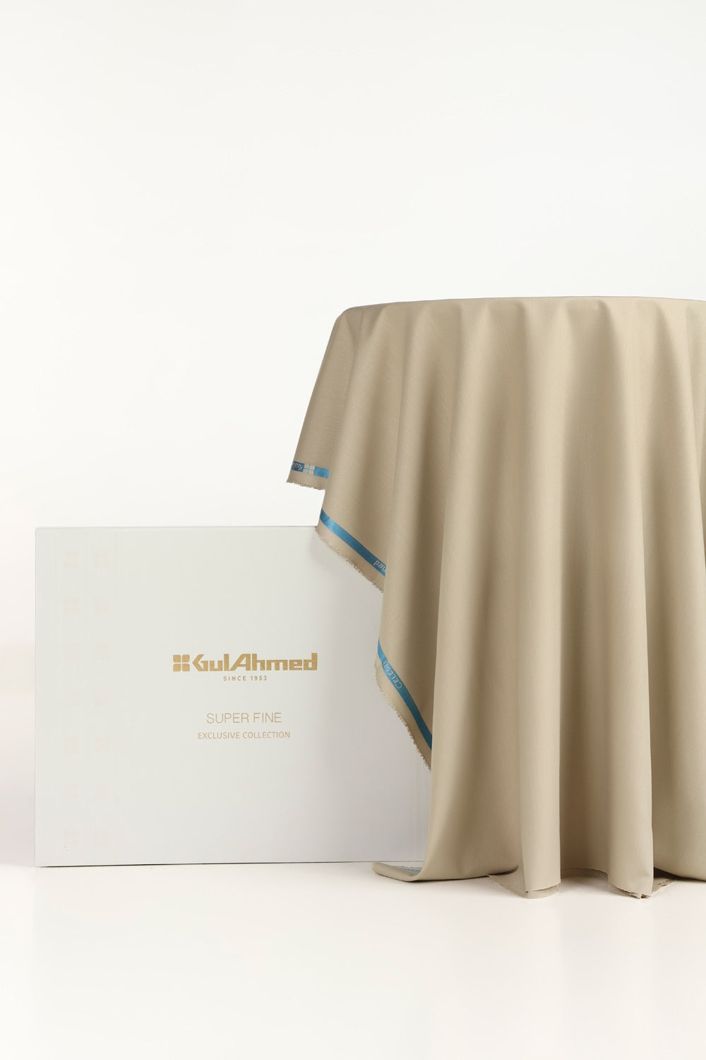 Celeste Unstitched Fabric Blended with Gift Box