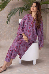 2 Piece Printed Dhanak Unstitched Suit WNST-32084