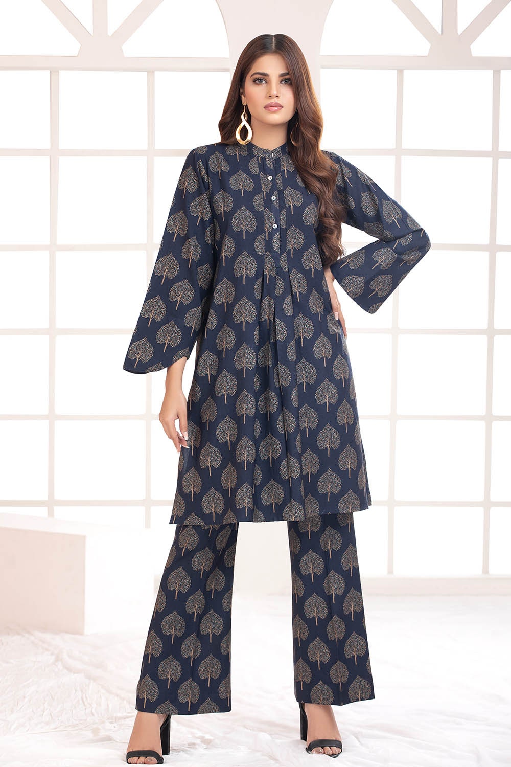 2 Piece Dhanak Unstitched Digital Printed Suit WNST-32014