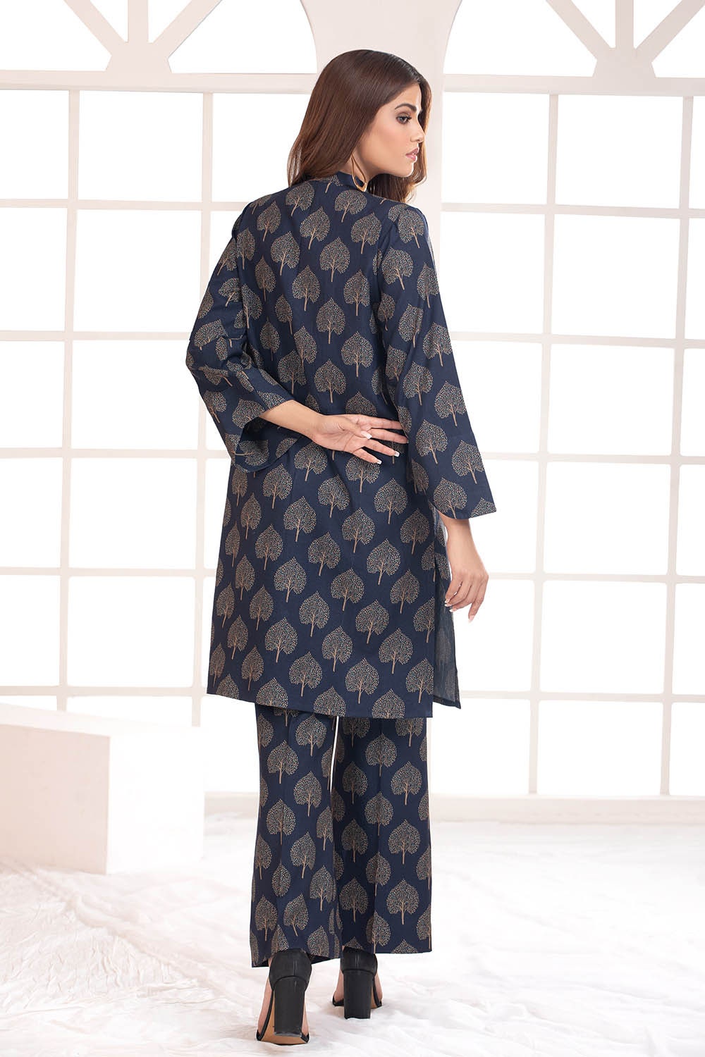 2 Piece Dhanak Unstitched Digital Printed Suit WNST-32014