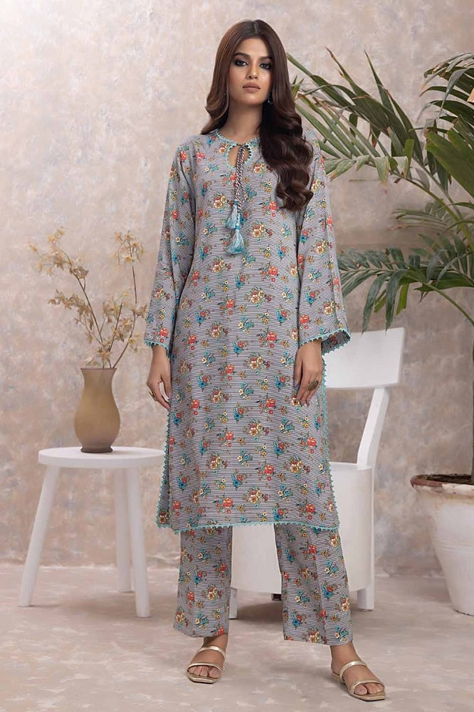 2 Piece Linen Unstitched Suit