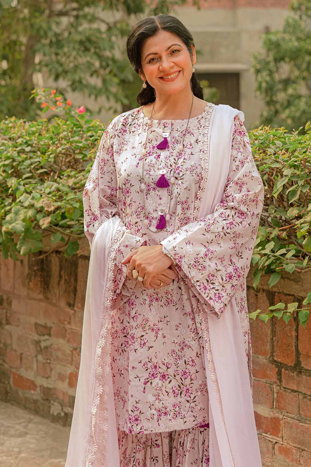 1 Piece Lawn Unstitched Printed Fabric SL-32038