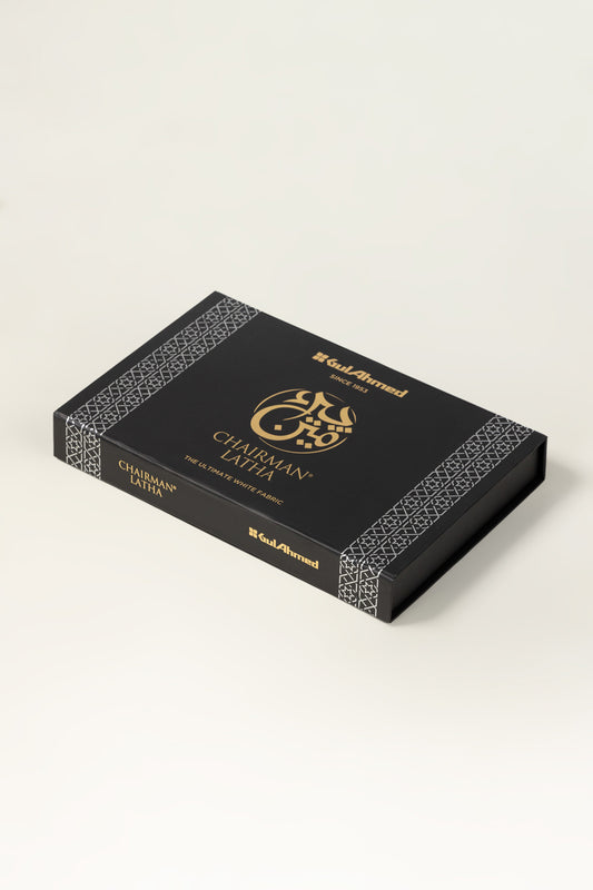 Chairman Latha Unstitched Fabric Cotton with Black Gift Box