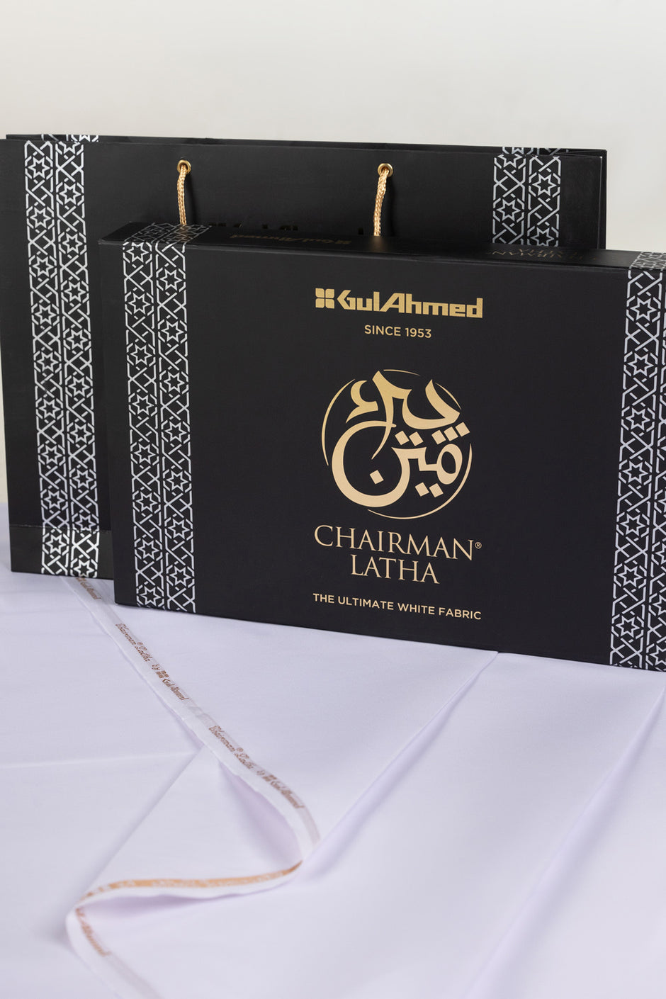 Chairman Latha Unstitched Fabric Cotton with Gift Box N