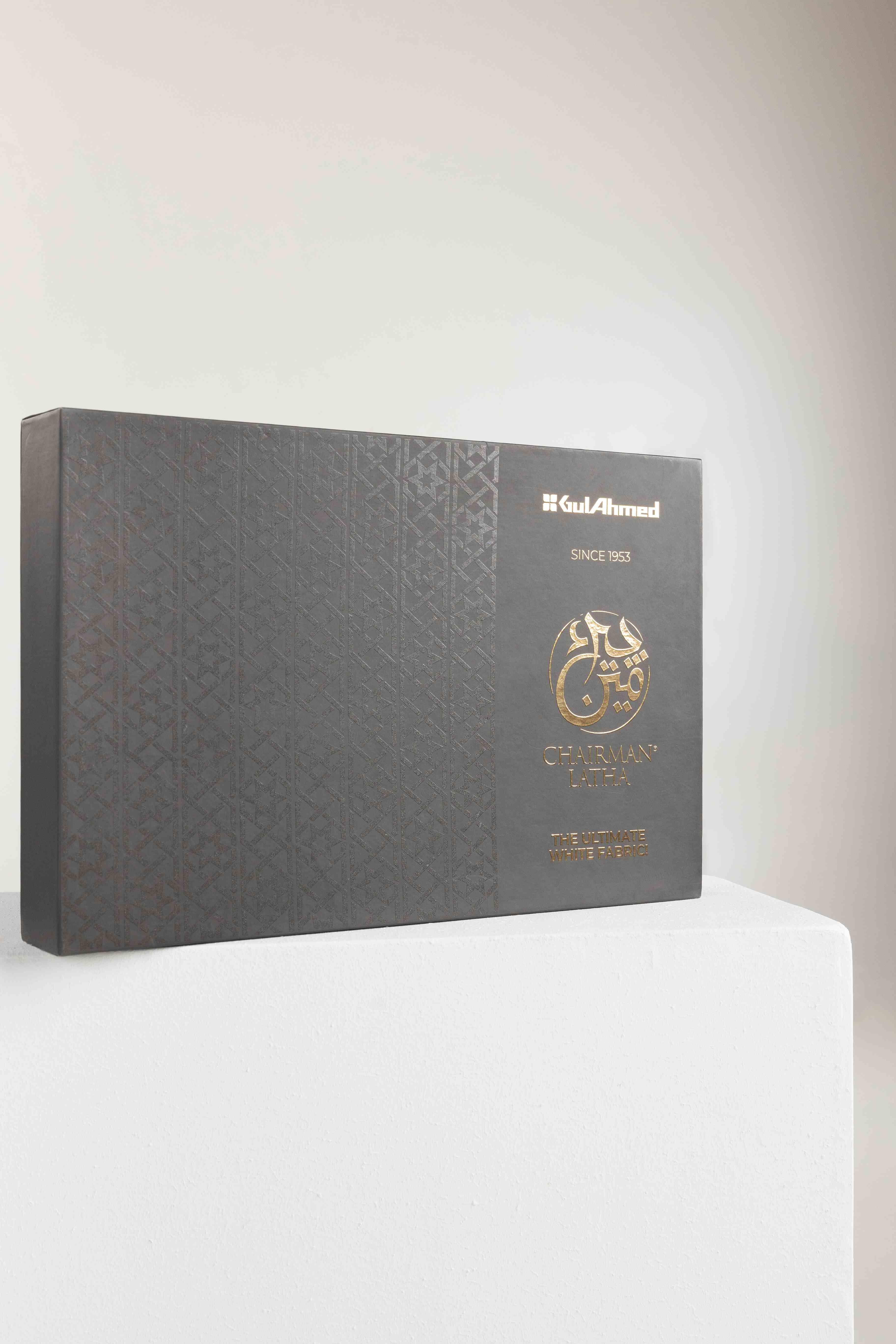 Chairman Latha Unstitched Fabric Cotton with Luxury Gift Box