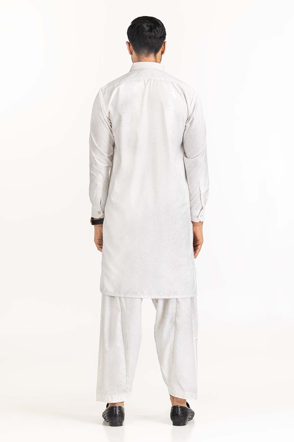 Chalk White Basic Suit