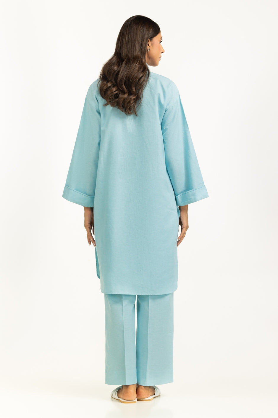 Chambray Button Down Co-Ord Set