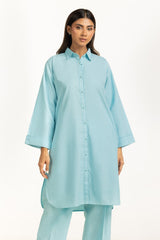 Chambray Button Down Co-Ord Set IPST-44558-B