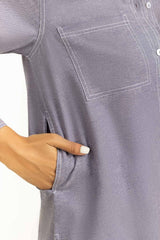 Chambray Button Down Co-Ord Set IPST-44560