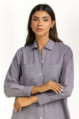 Chambray Button Down Co-Ord Set IPST-44560