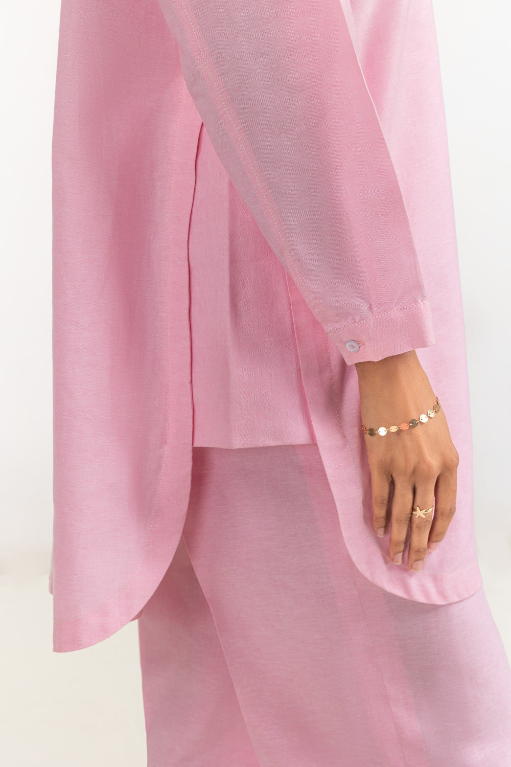 Chambray Dyed Co-Ord Set IPST-44553