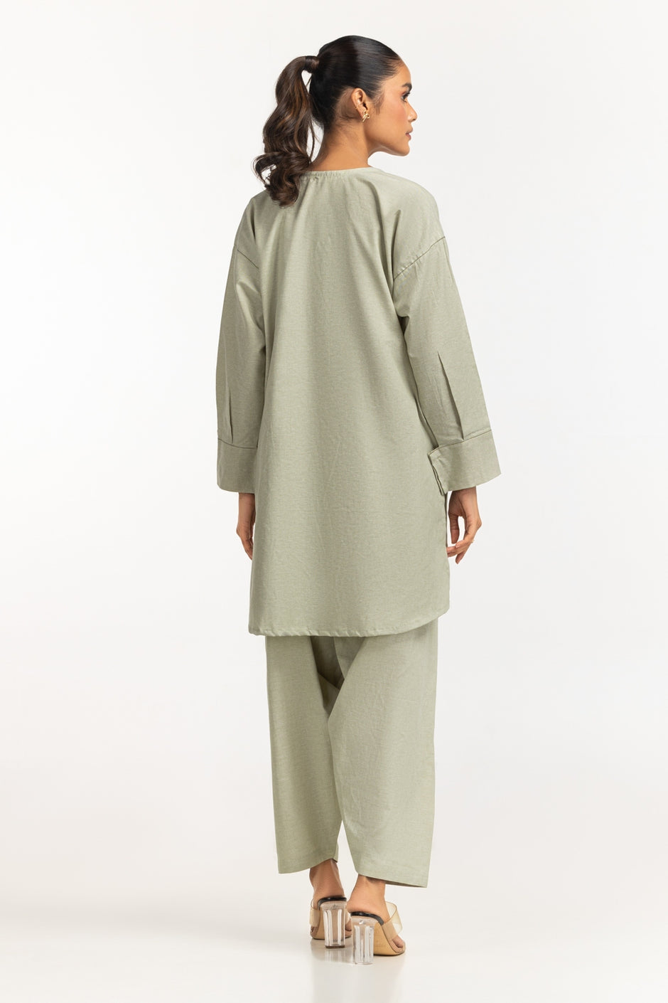 Chambray Dyed Co-Ord Set