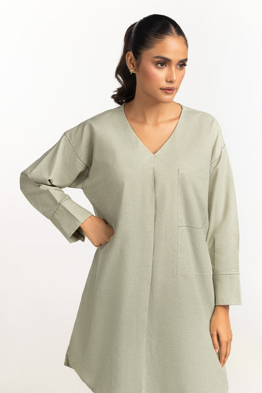 Chambray Dyed Co-Ord Set IPST-44555